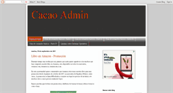 Desktop Screenshot of cacaoadmin.com