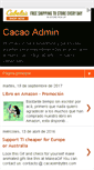 Mobile Screenshot of cacaoadmin.com