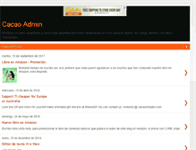 Tablet Screenshot of cacaoadmin.com